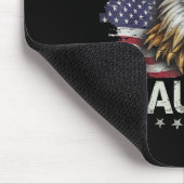 Bald ist wunderschön 4. Juli Unabhängigkeitstag. Mousepad (Ecke)