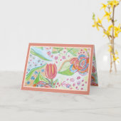 Bald Karte (Gelbe Blume)