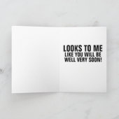 BALD KLEINE MÄDCHENKRANKHEIT ÜBERSICHTEN KARTE (Innenseite)