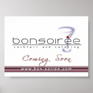 bald kommen Plakat 1