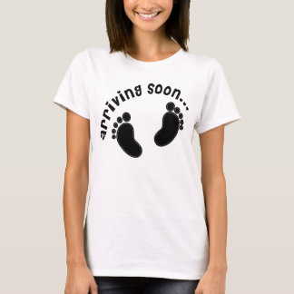 Bald kommen T-Shirts der Mutterschaft