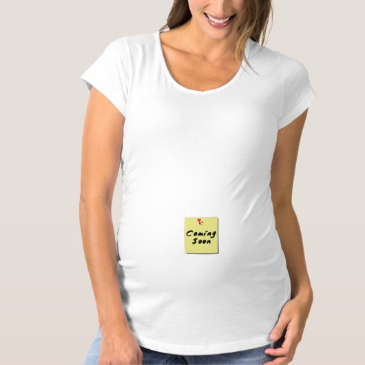 Bald kommt das Maternity Shirt (Vorderseite)