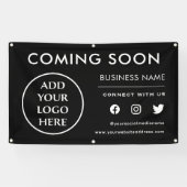 Bald kommt der Berufliche Firmenname Banner (Horizontal)