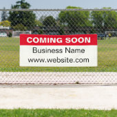 Bald kommt Red Black & White New Business Banner (Insitu)