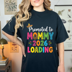 Bald Mama 2026 Cinco De Mayo Ankündigung T-Shirt
