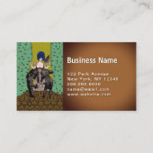 Bald Männer - Visitenkarte (Rückseite)