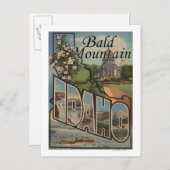 Bald Mountain, Idaho - Große Briefmarkenszenen Postkarte (Vorne/Hinten)