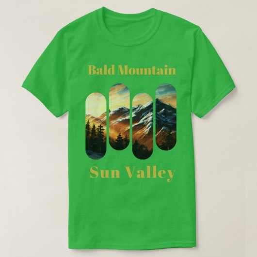 Bald Mountain Ski Sonnental 1 T-Shirt (Design vorne)