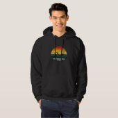 Bald Mountain Utah Retro Vintag Hoodie (Vorne ganz)