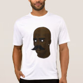 Bald Mustache T-Shirt (Vorderseite)