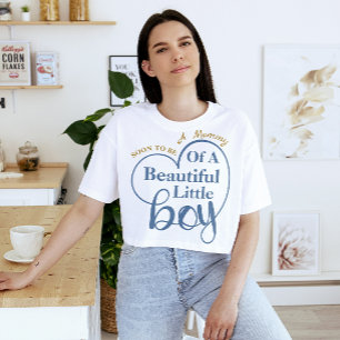 Bald Mutter eines wunderschönen kleinen Jungen  T-Shirt