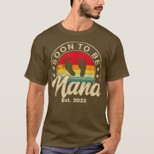 Bald Nana Est 2022 Frauen Vintage Erste Zeit T-Shirt