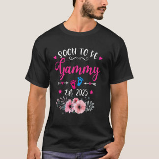 Bald Oma 2025 Muttertag Zur Mama befördert T-Shirt