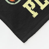 Bald Papa Est 2025 Schwangerschaftsankündigung L Fleecedecke (Ecke)