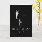 Bald Pferdeausweis Karte (Gelbe Blume)