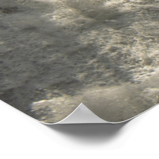 Bald River Falls Poster (Ecke)