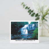 Bald River Falls Postkarte (Stehend Vorderseite)