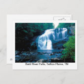 Bald River Falls Postkarte (Vorne/Hinten)