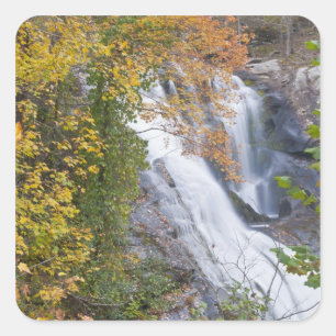 Bald River Falls Quadratischer Aufkleber