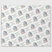 Bald Schlüpfend Baby Dino Süß Duschverpackungspapi Geschenkpapier (Flach)