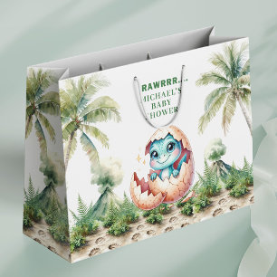 Bald Schlüpfend Süße Dino-Baby-Party-Geschenktüte Große Geschenktüte