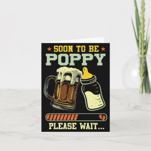 Bald Schwanger Est 2025 Schwangerschaftsankündigun Karte