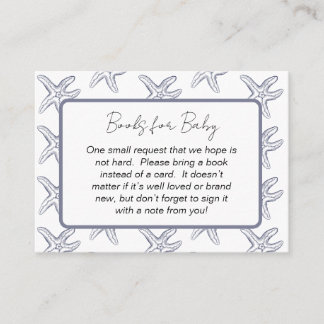 Bald sehen wir uns Baby Shower Buchwunsch Begleitkarte