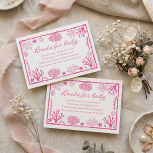 Bald sehen wir uns, Mädchen, Baby Shower Bücher fü Begleitkarte