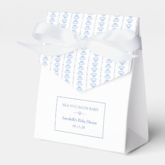 Bald sehen wir uns wieder, Baby! Blaue Küstenstran Geschenkschachtel