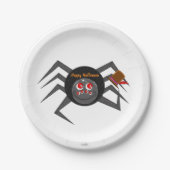 Bald Spider Pappteller (Vorderseite)