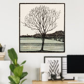 Bald Tree Poster (Heimbüro)