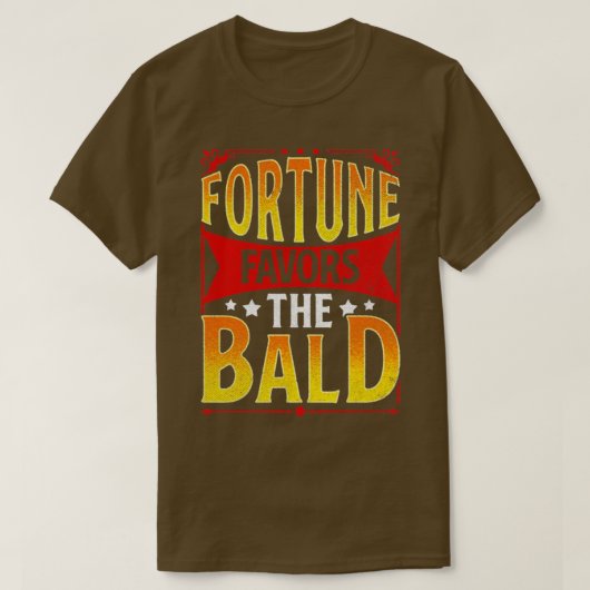 Bald Typ Baldness Funny Gefallen am Bald T-Shirt (Design vorne)