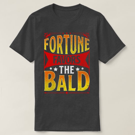 Bald Typ Baldness Funny Gefallen am Bald T-Shirt (Design vorne)