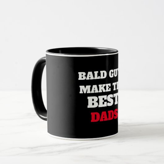 BALD TYP MACHEN DIE BESTEN VÄTER TASSE (Vorderseite Links)