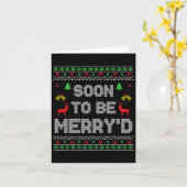 Bald, um froh sein Verlobten Paare Match Ugly C Karte (Gelbe Blume)