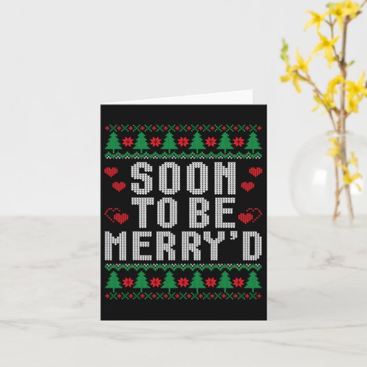 Bald, um froh sein Verlobten Paare Match Ugly C Karte (Gelbe Blume)