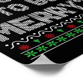 Bald, um froh sein Verlobten Paare Match Ugly C Poster (Ecke)