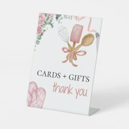 Bald, um Karten wegzuflüstern+ Geschenke Tischschi Sockelschild