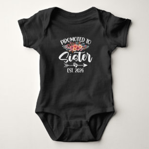 Bald, um Schwester Funny Mother's Day Sister 2026 Baby Strampler