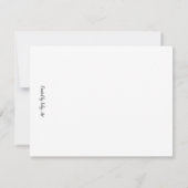 "Bald, um Verheiratet zu sein "Ankündigung Datum f Save The Date (Rückseite)