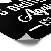 Bald, um wieder groß Bruder zu sein. 2025 Neues gr Poster (Ecke)