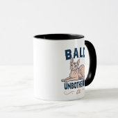 Bald Unbothered Sphynx Cat Graphic Art Tasse (VorderseiteRechts)
