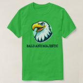 Bald und Majestic Eagle T-Shirt (Design vorne)