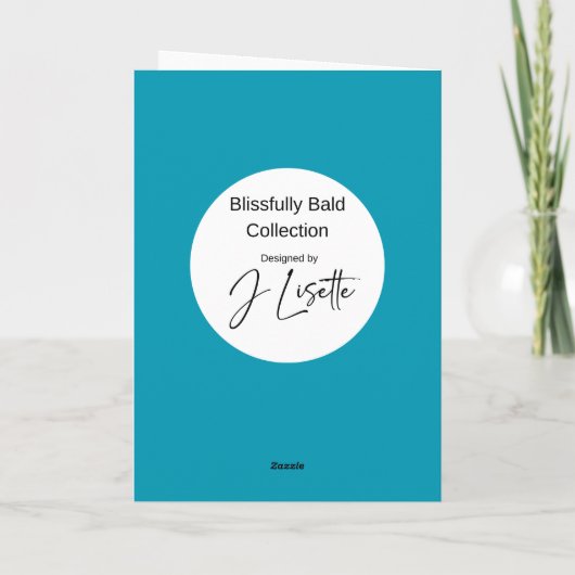 Bald und schöne Karte (Rückseite)