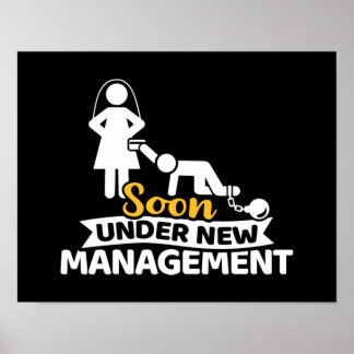 Bald unter der neuen Management-Bachelor-Partei Poster