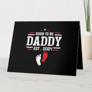 Bald Vater 2024 Neuer Vater 2024 Erster Vater 2024 Karte