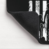 Bald Vater Wird Bald Fußballvater Retro Amerikanis Mousepad (Ecke)