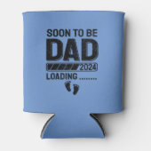 Bald Vater zu sein Schwangerschaft Ankündigung Dosenkühler (Vorderseite)