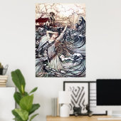 Bald verirrte sie sich. poster (Heimbüro)