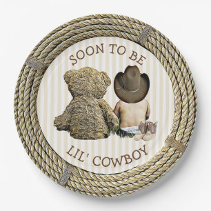 Bald werden Lil' Cowboy Baby Shower Cake Teller